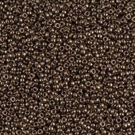 Miyuki rocailles 15 - 457 - 0457 Metallic Dark Bronze (20 gram)