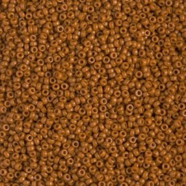 Miyuki rocailles 15-4458 Duracoat Opaque Persimmon (5 gram)