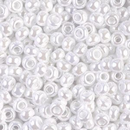 Miyuki rocailles 6/0 0528 White Pearl Ceylon (10 gram)