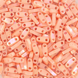 Miyuki Quarter Tila 0596 Opaque Salmon Luster 5 gram