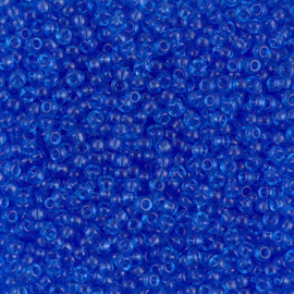 Miyuki rocailles 11/0 0150 Transparent Sapphire  (50 gram)