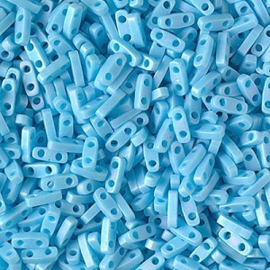 Miyuki Quarter Tila 0413 Opaque Turquoise Blue 5 gram