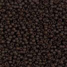 Miyuki rocailles 11-0135F Transparent Root Bear Matte (10 gram)