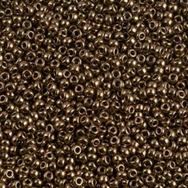 Miyuki rocailles 11/0 0457 Dark Bronze Metallic (10 gram)