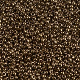 Miyuki rocailles 11/0 0457 Dark Bronze Metallic (50 gram)