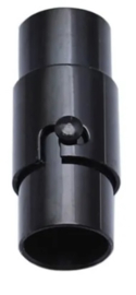 magneetsluiting - bajonet zwart 3 mm per stuk