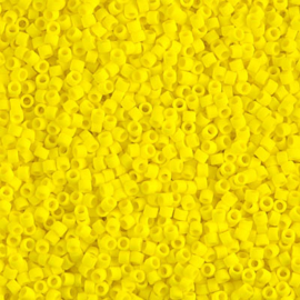 Miyuki delica 11/0 DB0751 Opaque Matte Yellow ( 5 gram)