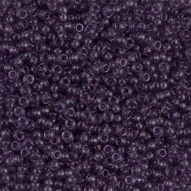 Miyuki rocailles 11/0 0157  Transparent  Amethyst (50 gram)