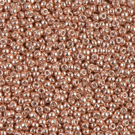 Miyuki rocailles 11-1072L Galvanized Apricot Gold (10 gram)