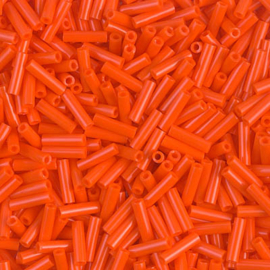 Miyuki Bugles # 2 - 6 x 1,7 mm BGL2-0406 Orange Opaque ( 10 gram )