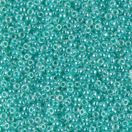 Miyuki rocailles 11/0 0536 Aqua Green Ceylon (10 gram)