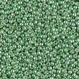 Miyuki rocailles 11/0 5105 Mint Green Duracoat Galvanized (10gram)