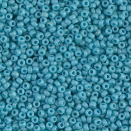 Miyuki rocailles 11-2029 Matte Opaque Turquoise Blue Luster (10 gram)