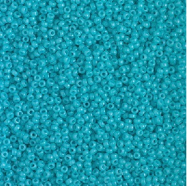 Miyuki rocailles 15 - 4480 Duracoat Opaque Underwater Blue (5 gram)