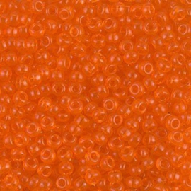 Miyuki rocailles 8-0138 Orange Transparent (10 gram)