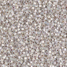 Miyuki delica 11/0 DB0223 Silver Lined Opal AB ( 5 gram)