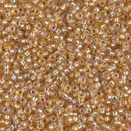 Miyuki rocailles 11-1003 Silver Lined Gold AB (10 gram)