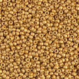 Miyuki rocailles 11-4202F Gold Duracoat Galvanized Matte (10 gram)