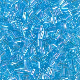 Miyuki Bugles BGL1- 0260 Transparent Aqua AB ( 10 gram )