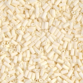 Miyuki Bugles BGL1- 2021 Cream Opaque Matte ( 10 gram )