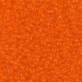 Miyuki rocailles 11/0 0138  Transparent Orange (10 gram)