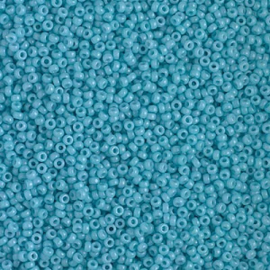 Miyuki rocailles 15 - 4478 Duracoat Opaque Nile Blue (5 gram)