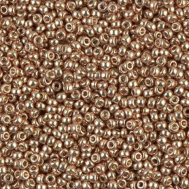 Miyuki rocailles 11/0 4204 Champagne Duracoat Galvanized (50 gram)