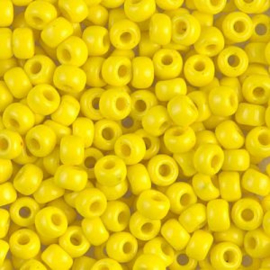 Miyuki rocailles 6/0 0404 Yellow Opaque (10 gram)