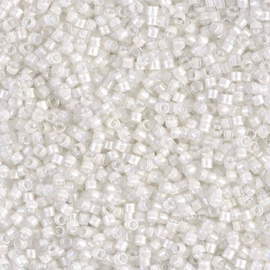 Miyuki delica 11/0 DB0066 White Lined AB Crystal ( 5 gram)