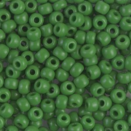 Miyuki rocailles 6/0 0411 Jade Green Opaque (10 gram)