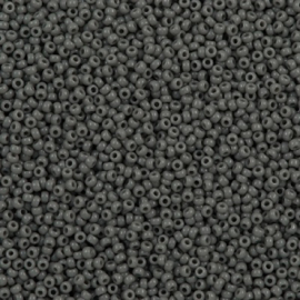 Miyuki rocailles 11-0499 Falcon Gray Opaque (10 gram)