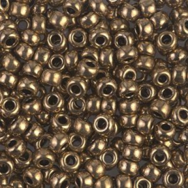 Miyuki rocailles 6/0 0457 Dark Bronze Metallic (10 gram)