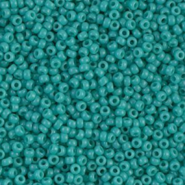 Miyuki rocailles 11/0 0412 Turquoise  Green Opaque (50 gram)