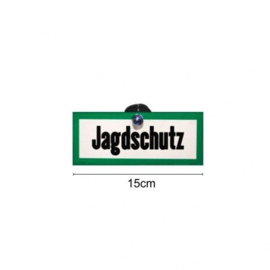 Signaalbord aluminium „Jagdschutz“