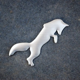 Autosticker RVS vos