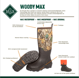 Woody Max Camo/Orange