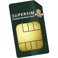 SUPERSIM prepaid-multinet-SIM-card
