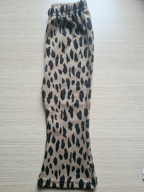 Flared broek panter