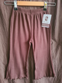 Flared broek - bruin-