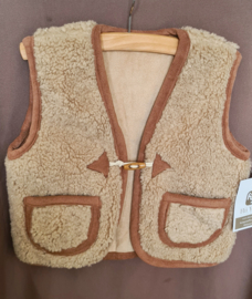 Teddy vest - taupe-