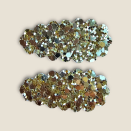 Sparkle Collection Hairclip Florien gold glitter