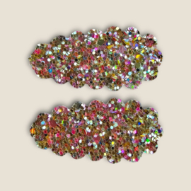 Sparkle Collection Hairclip Florien rosé gold glitter