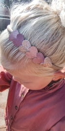 Diadeem Isa mini Rose Gold