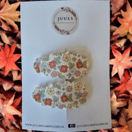 Haarspeldje Florien antislip autumn flowers