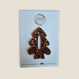 Sparkle Collection christmas brown/pink/gold (5cm)