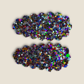 Sparkle Collection Hairclip Florien multi color glitter
