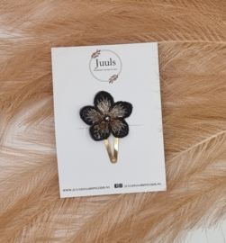 Hair clip Bloem Black