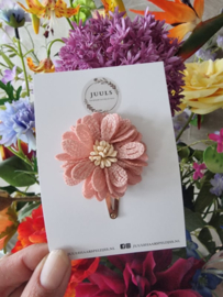 Haarspeldje Blossom old pink