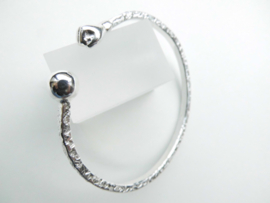Exclusief - Zilveren boei armband kofoe - bal "piet piet"