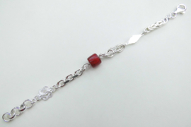 Zilveren alakondre bracelet.
